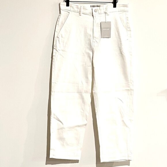 NWT Everlane The Straight-Leg Crop in Bone - Size 14 - Picture 2 of 11